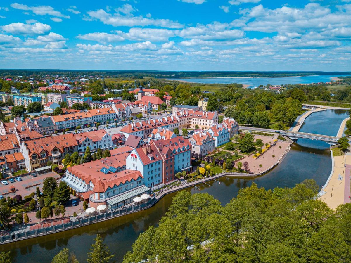Hotel Nad Pisa Pisz Bagian luar foto