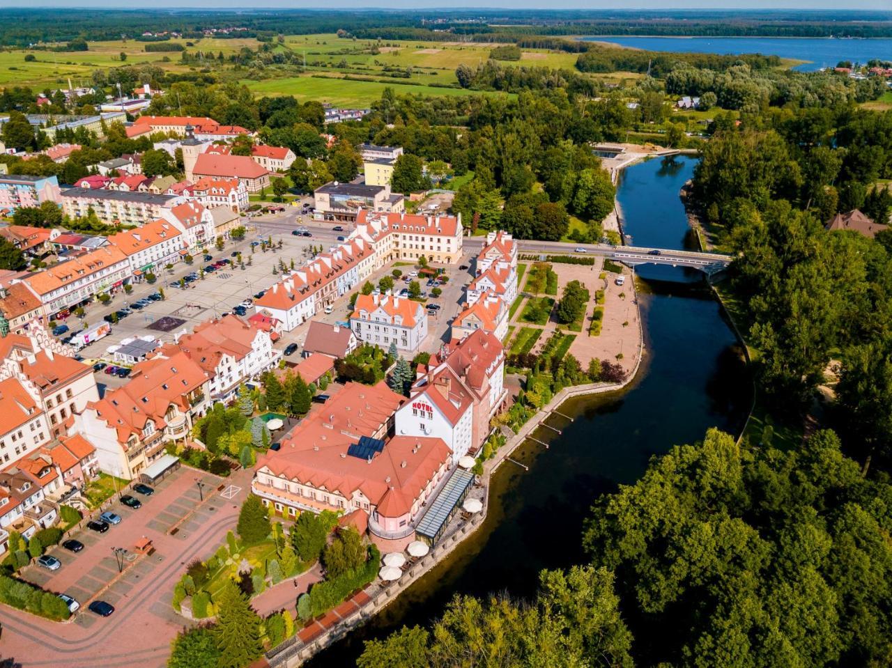 Hotel Nad Pisa Pisz Bagian luar foto